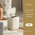 Smart Plastic Trash Can with Sensor for Bedroom Use